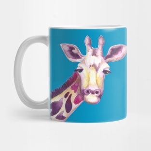 Rainbow Watercolors Ombre Giraffe Gradient Mug